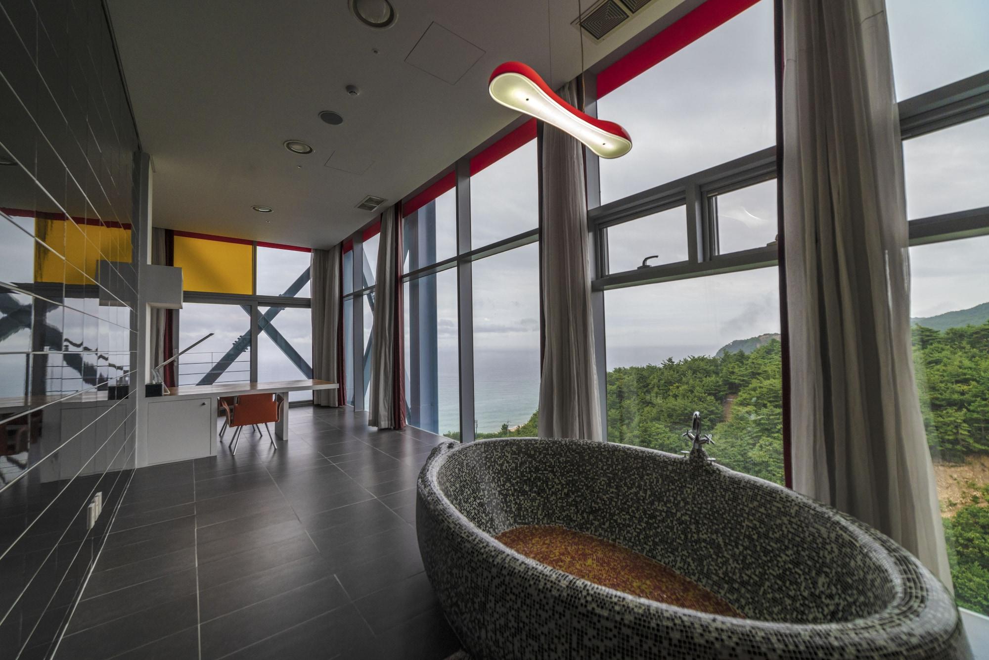Haslla Art World Museum Hotel Gangneung Bagian luar foto