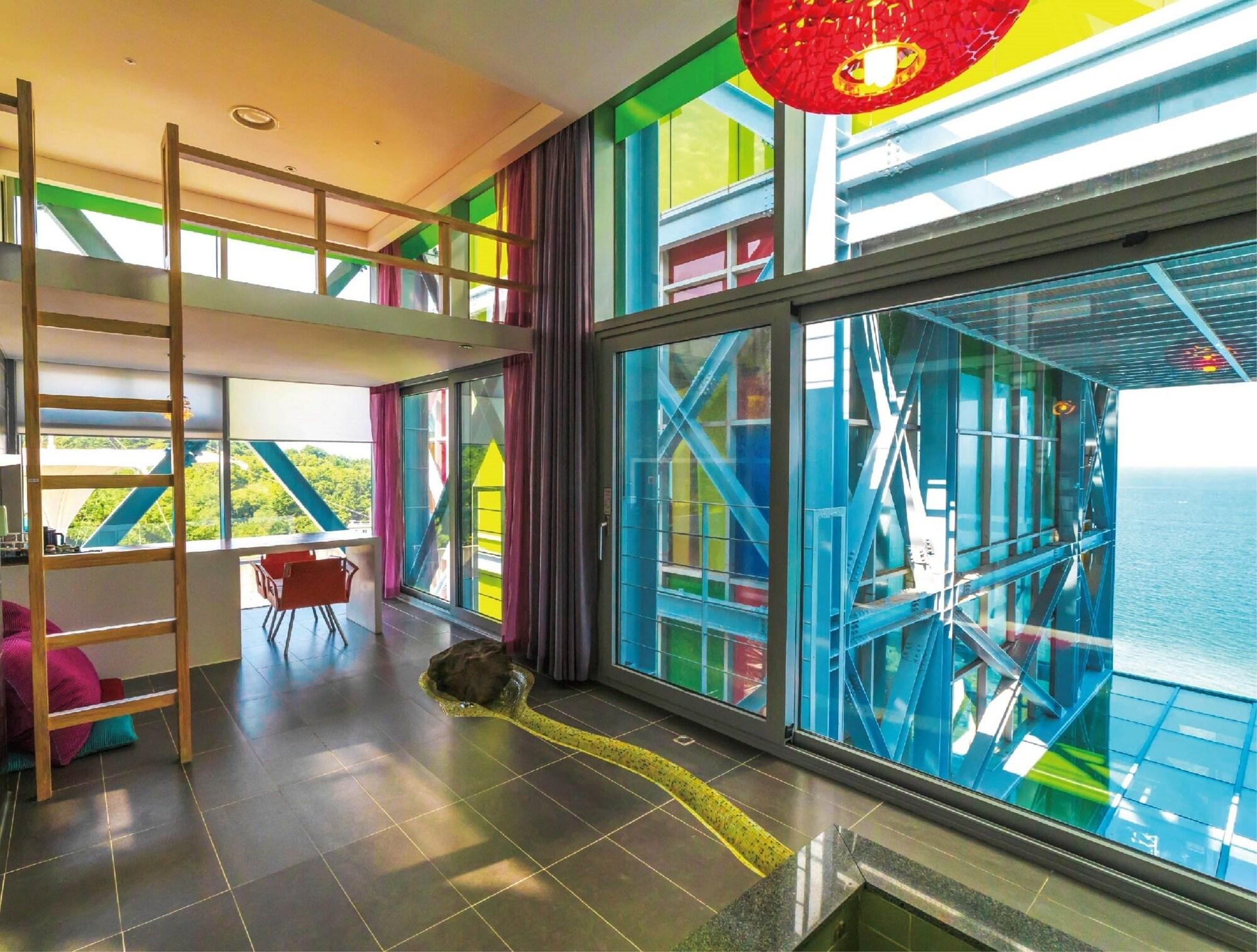 Haslla Art World Museum Hotel Gangneung Bagian luar foto